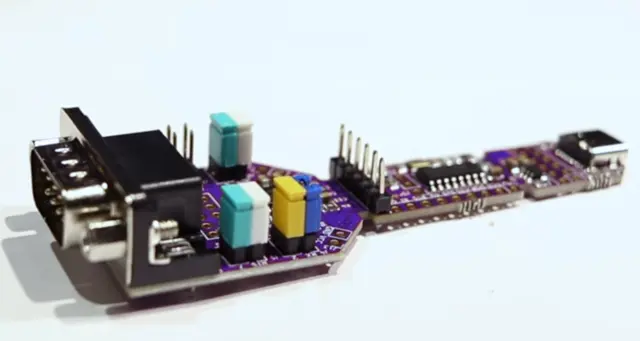Adaptador para bienes de equipo anticuados, RS232 a USB C