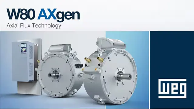 WEG exhibió el W80AXgen en Hanover Messe 2026